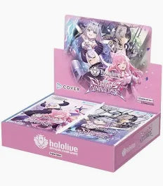 Hololive Official Card Game Booster Pack hBP04e Curious Universe [LIMIT OF 1 BOX]