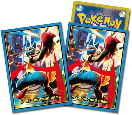 Pokemon TCG - Mega Lucario Deck sleeves Critical Hit Gaming Pokemon TCG - Mega Lucario Deck sleeves Critical Hit Gaming
