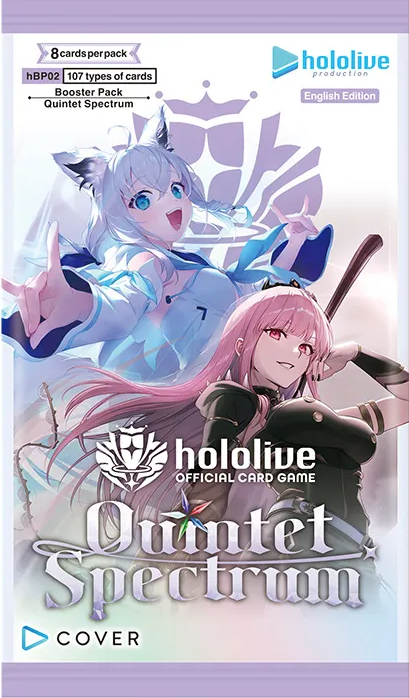 Hololive Official Card Game - Quintet Spectrum Booster Pack [EN] [LIMIT]